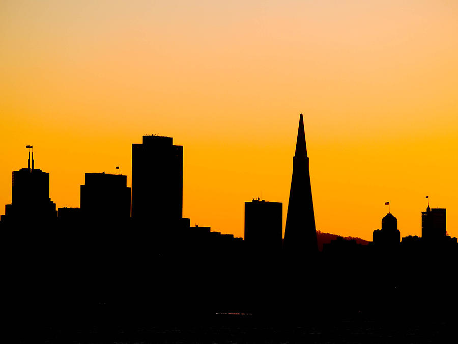 Sf Skyline Silhouette