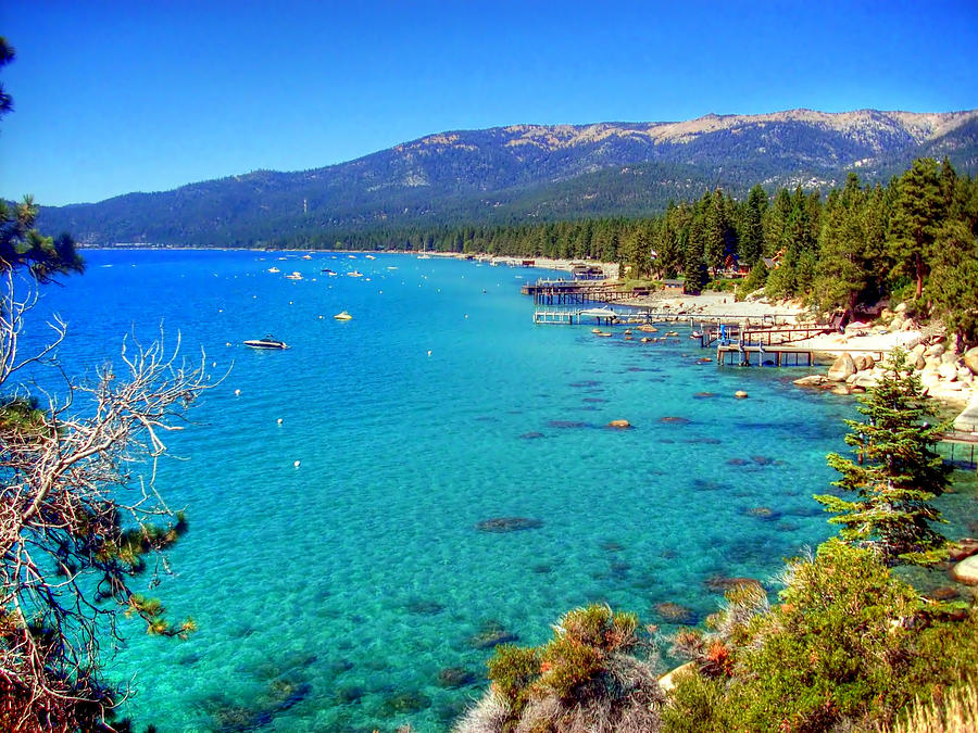 Scenic Lake Tahoe Photograph