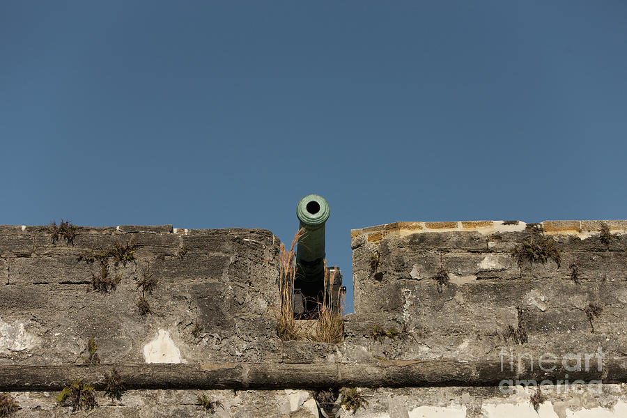 Spanish Cannon On Battlements Photograph By Will Deni Mcintyre Pixels