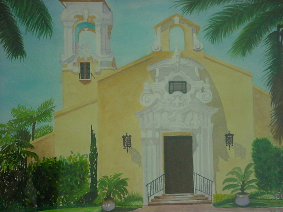 Spanish Mission Painting