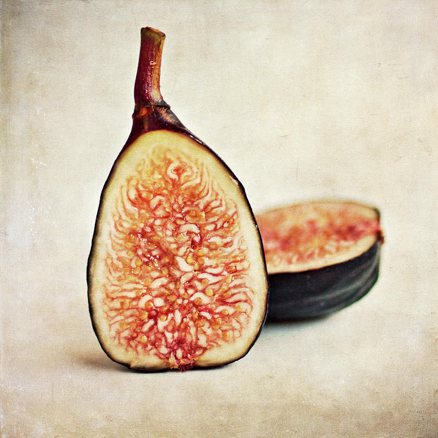 Split Fresh Figs Photograph by Pamela N. Martin