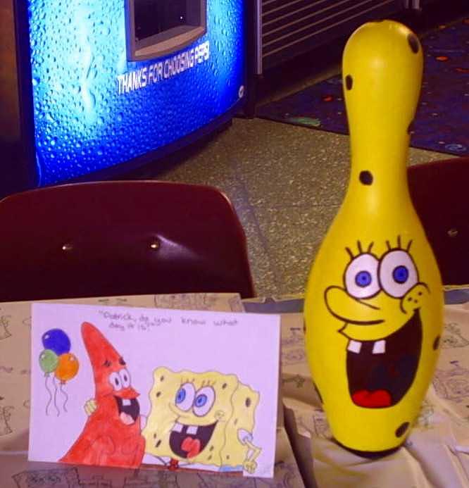 Bowling Pin Card