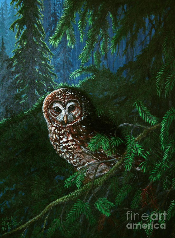 ancient owl art