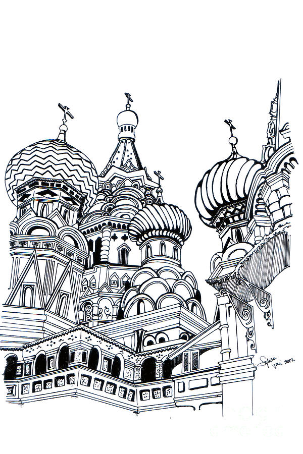 saint basils cathedral coloring pages - photo #18