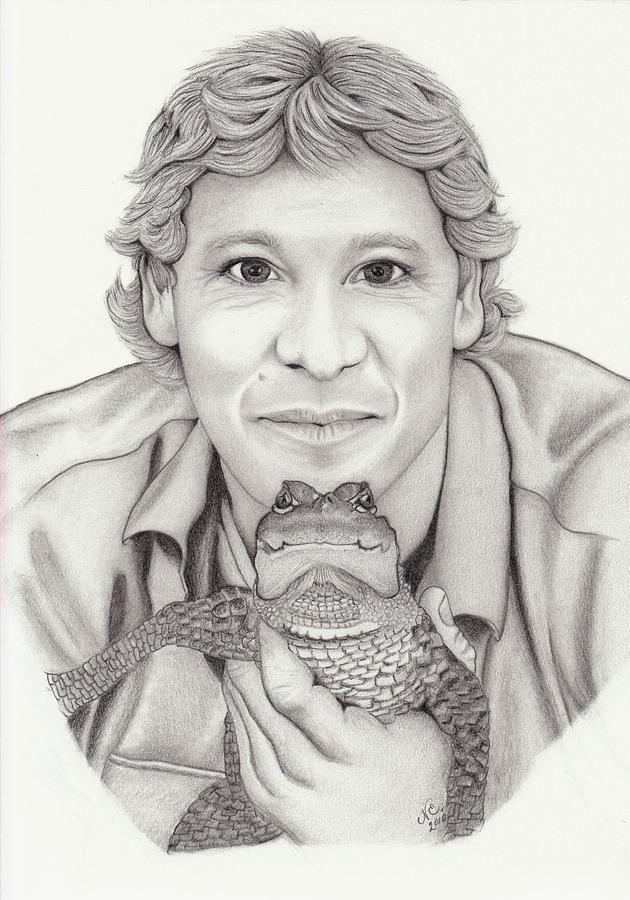 Steve Irwin by Nancy Esposito