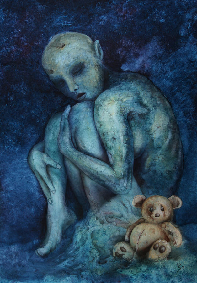 Sudden Infant Death Syndrome is a painting by Ed Schaap which was ...