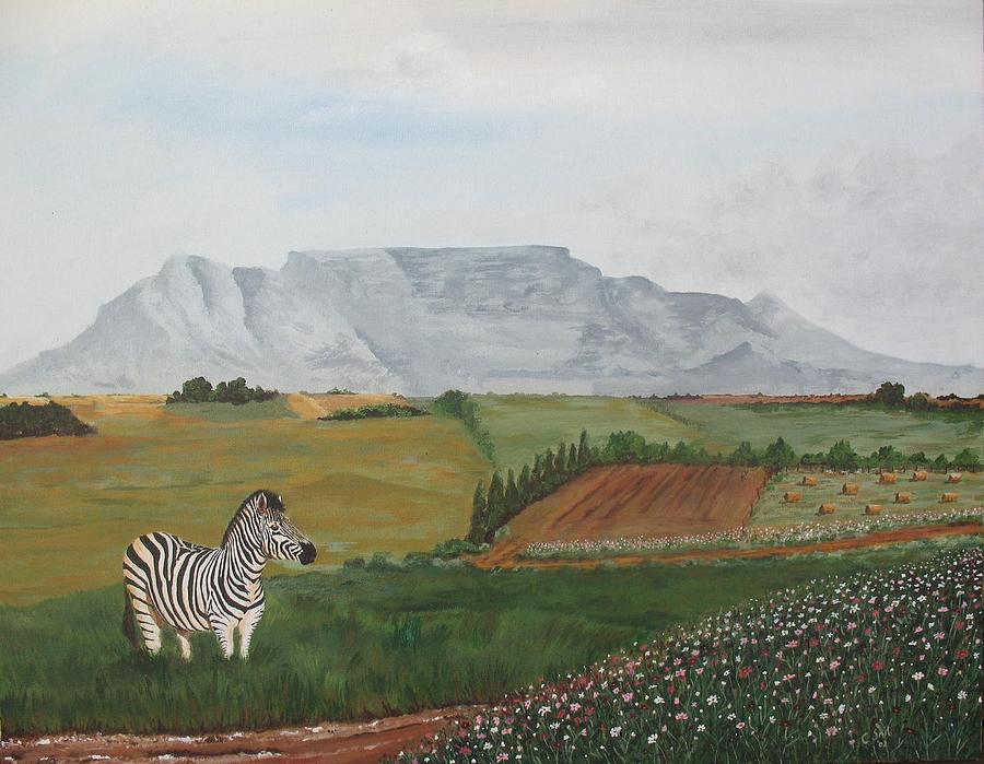 Suid Afrika Painting By Cecile Smit Fine Art America