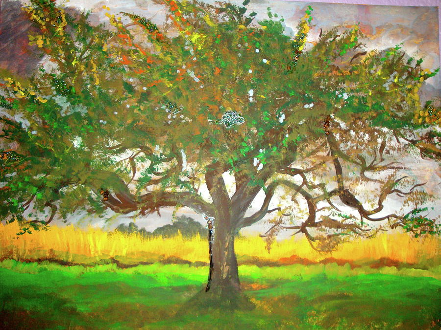 Apple Tree Painting