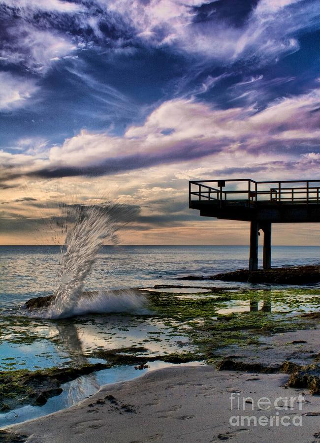 Sunset At Perths North Beach By Kym Clarke