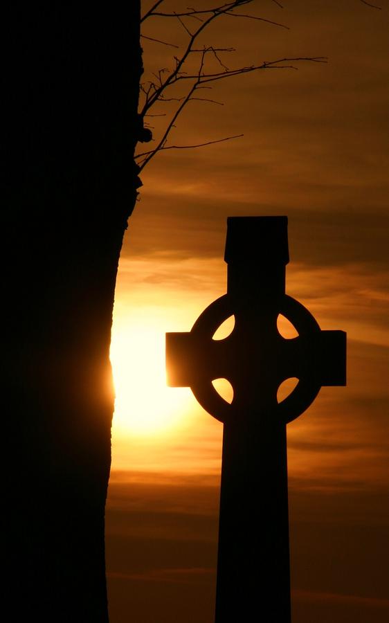 Cross And Sunset