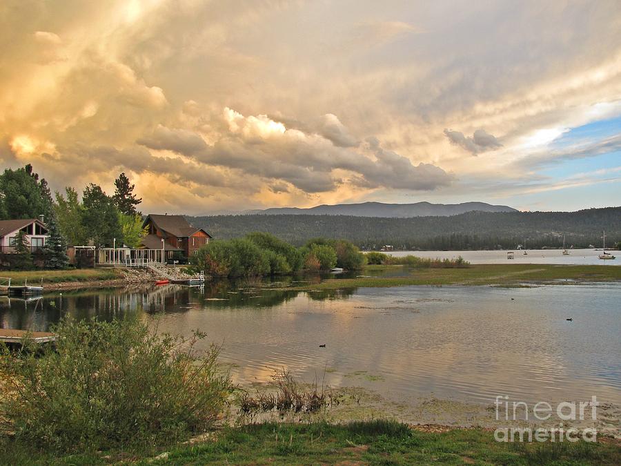 Sunset On Big Bear Lake by Traci Lehman