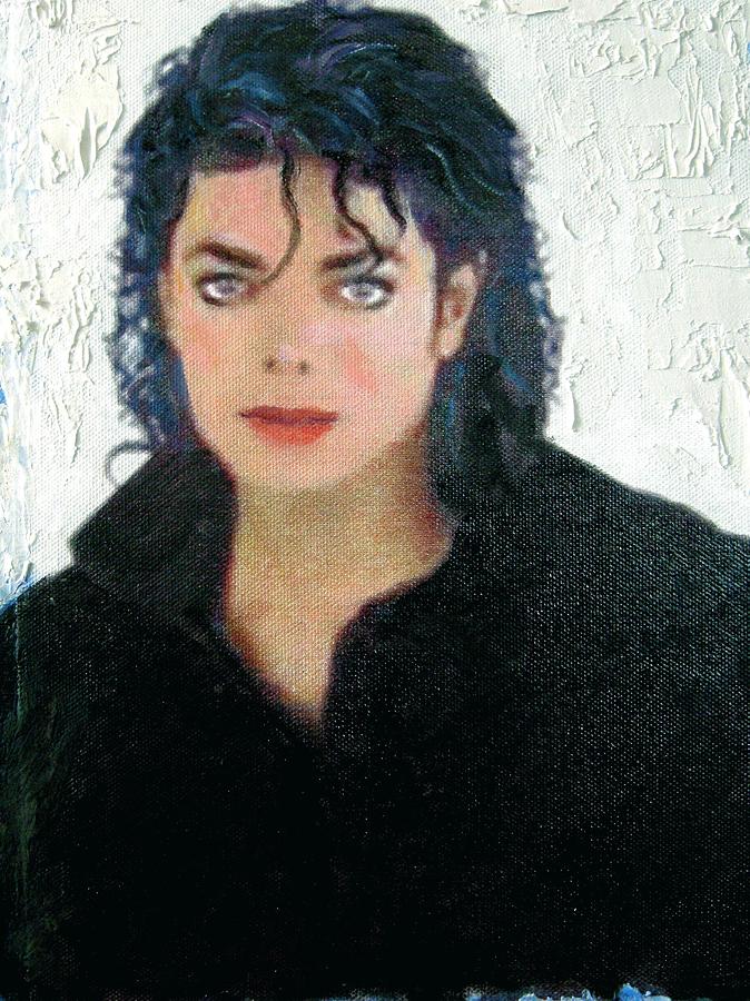 Sweet Michael Jackson Painting - sweet-michael-jackson-jeannette-ulrich-
