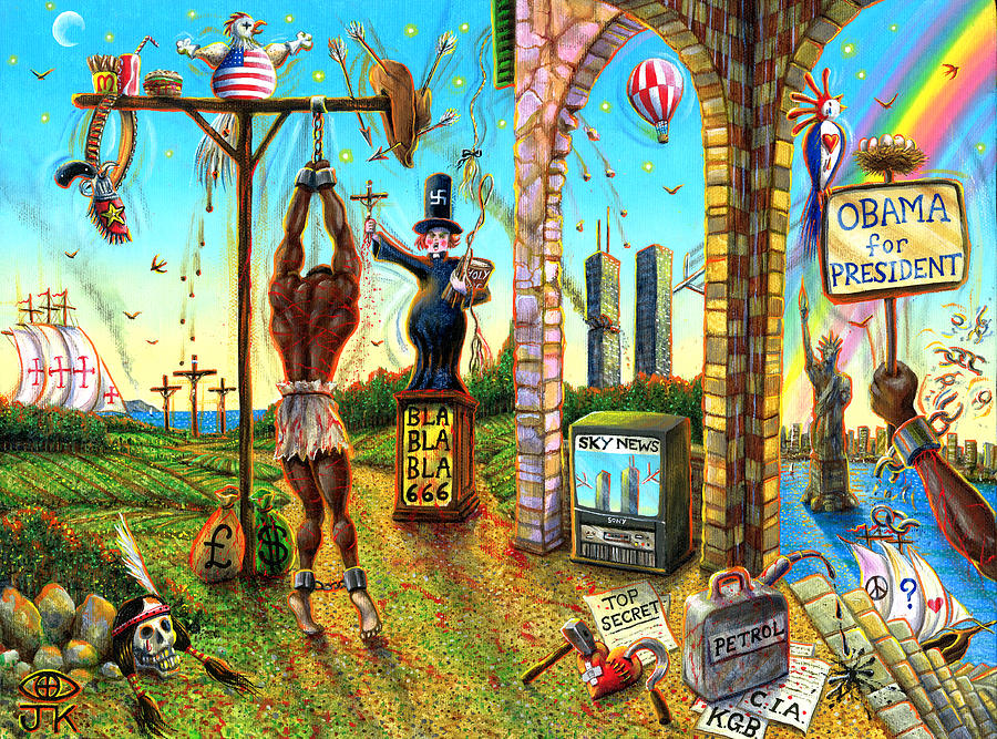 The American Dream Painting by Joseph Kaliher