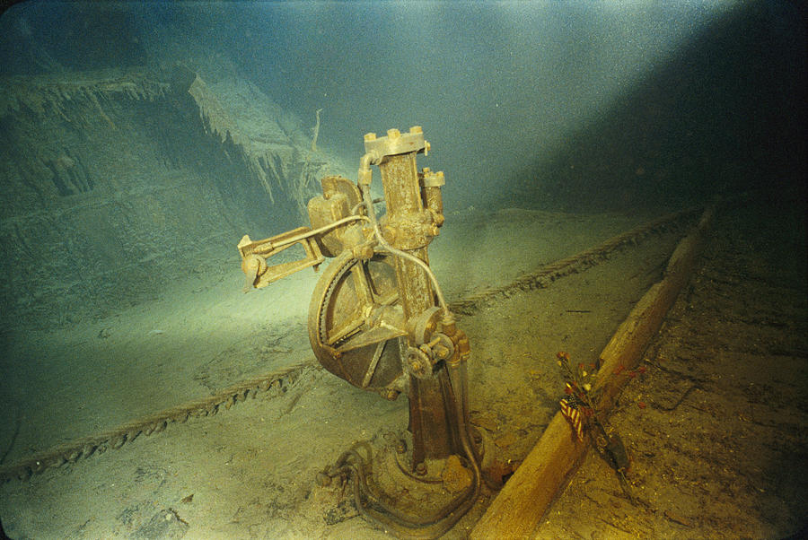 The Bronze Telemotor On The Bridge Photograph by Emory Kristof