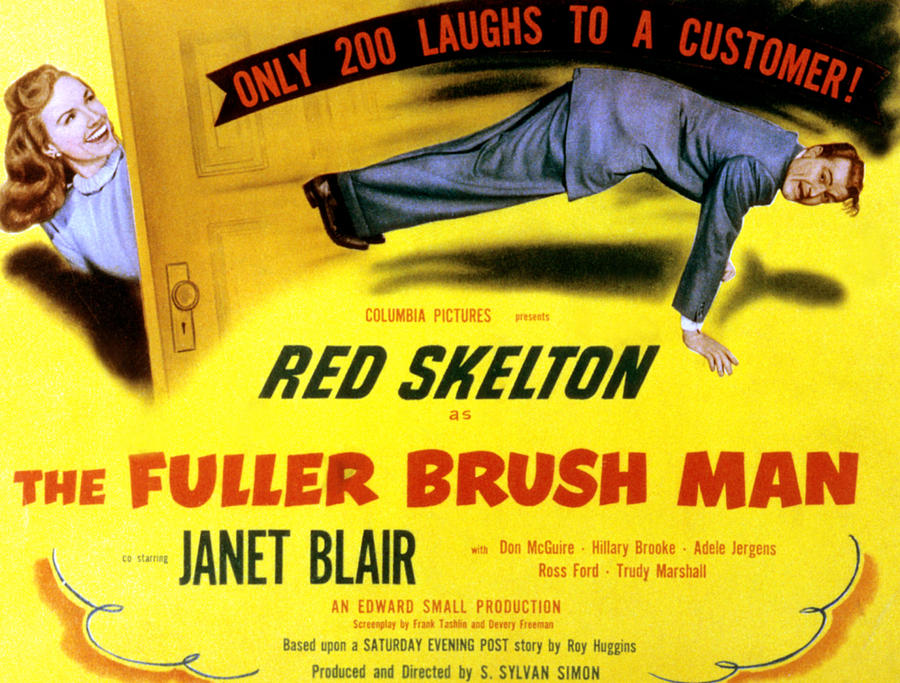 The Fuller Brush Man Janet Blair Red By Everett