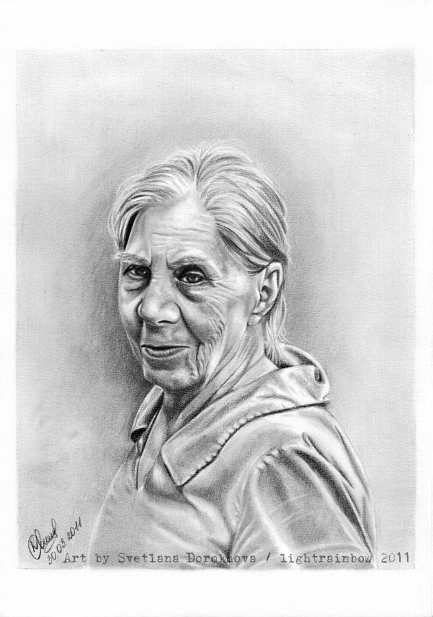 Drawing Of Grandmother