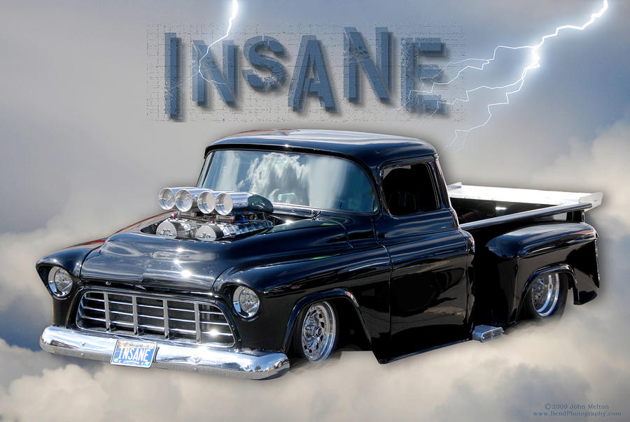 The INSANE Chevy Pickup Truck Photograph The INSANE Chevy Pickup Truck 