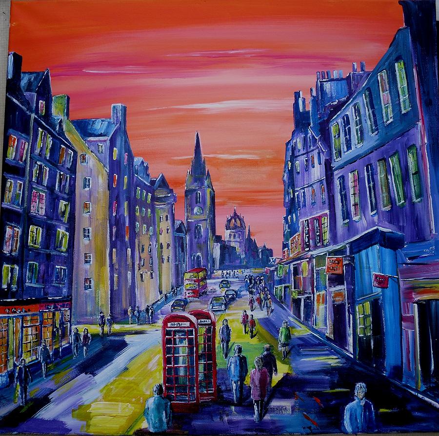 Telephone Box Painting