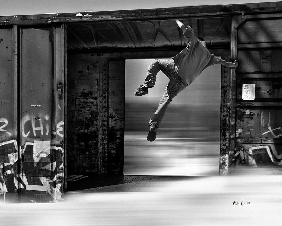 Train Jumping by Bob Orsillo