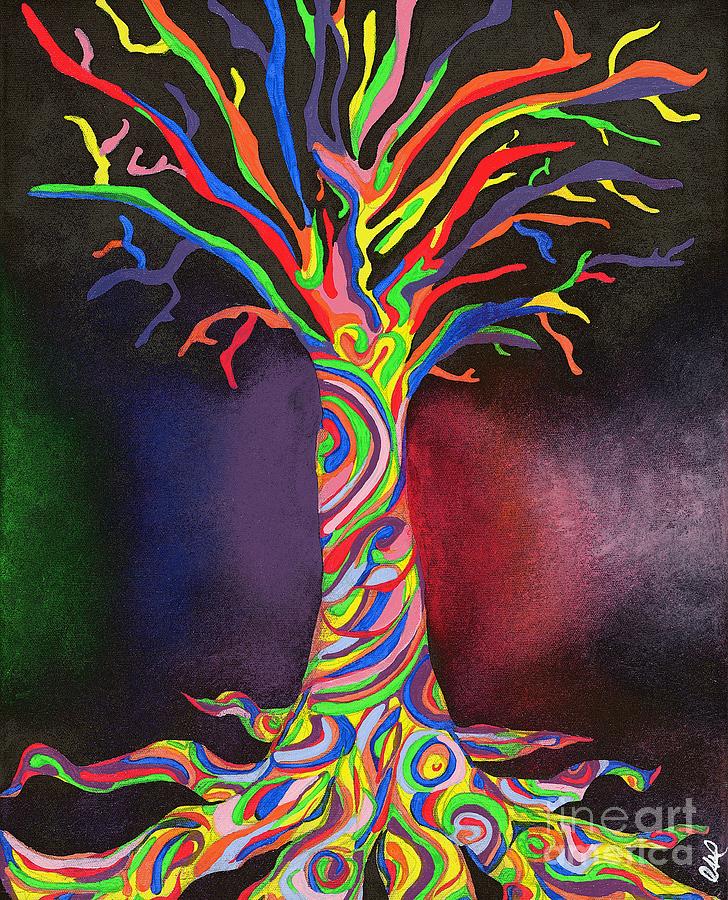 Trippy Tree by Natalie Lue