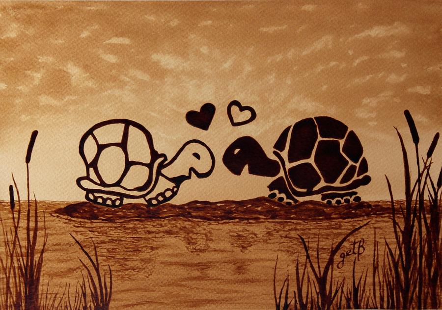 Painting Of Turtles