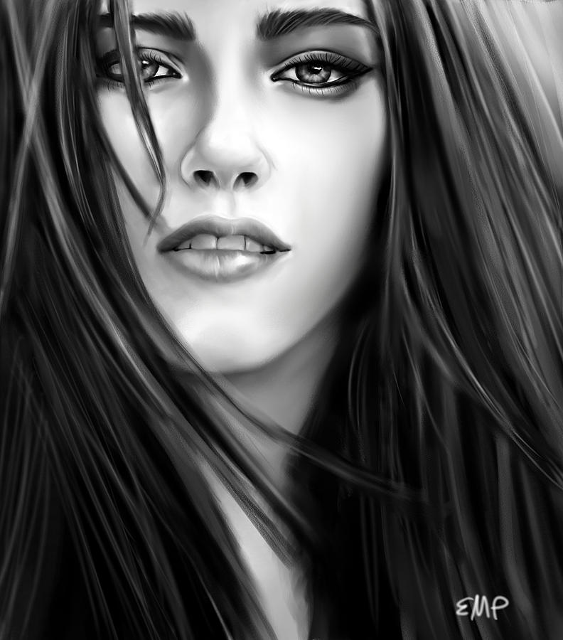 TwilightKristen Stewart Drawing TwilightKristen Stewart Fine Art Print 