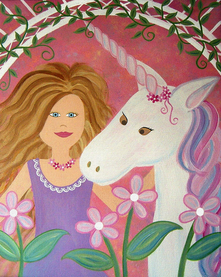 Princess With Unicorn