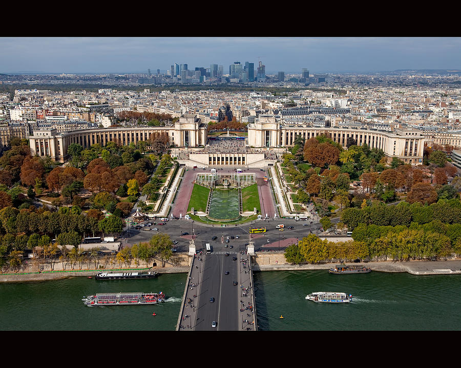 View From The Second Floor Of Eiffel Tower Photograph By Anna A. Krømcke