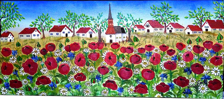  - village-with-poppies-viorica-ana-farkas