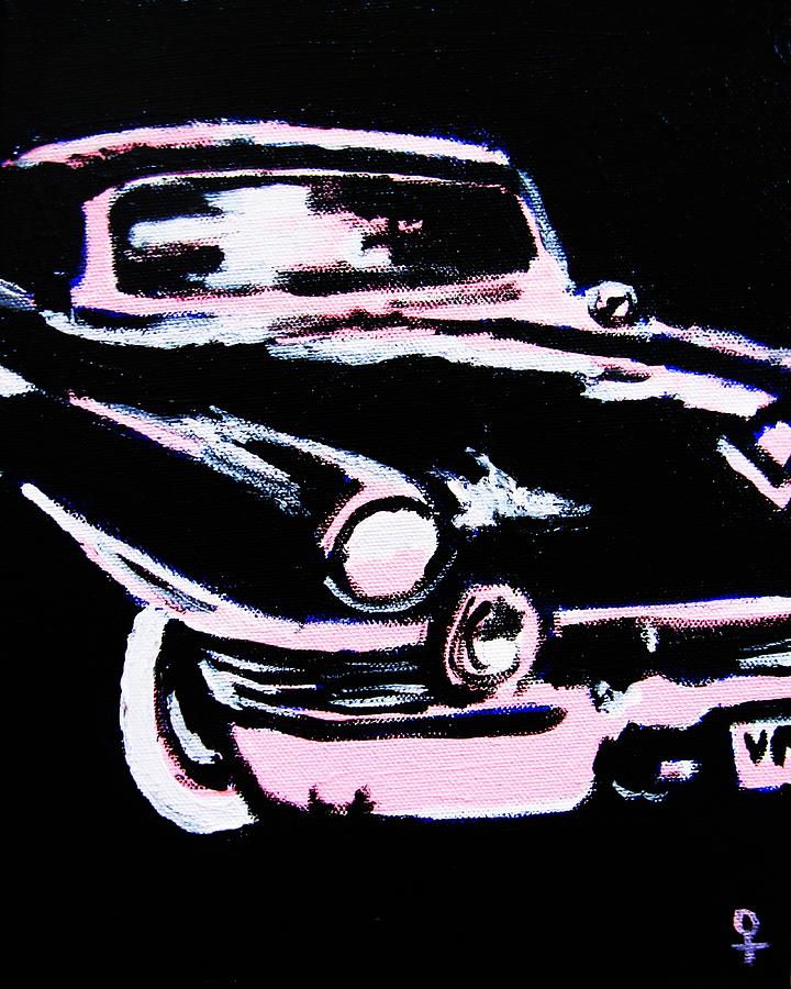 Vintage Car Painting Vintage Car Fine Art Print Venus Art