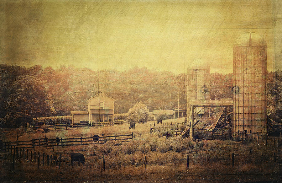 vintage farm art