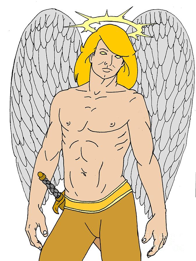 Warrior Angel Drawings