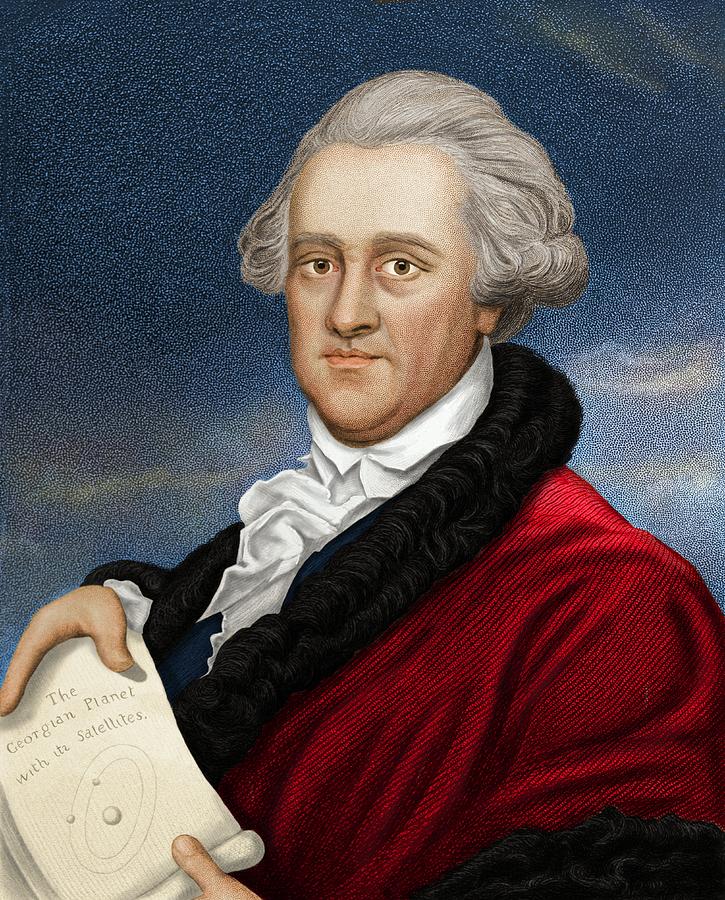 William Herschel, British Astronomer Photograph by Maria ...