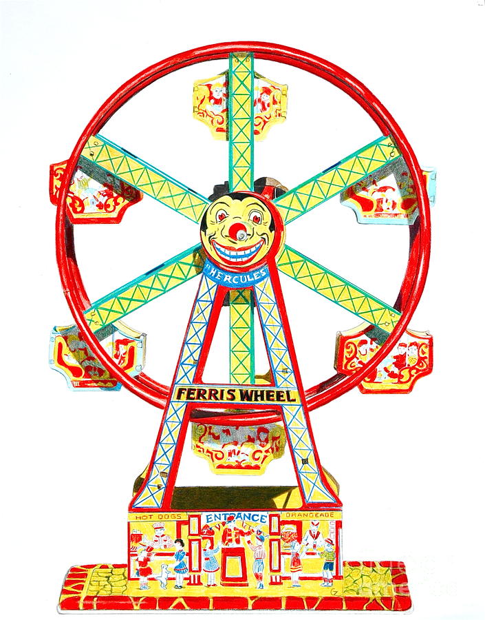 Ferris Wheel Drawing