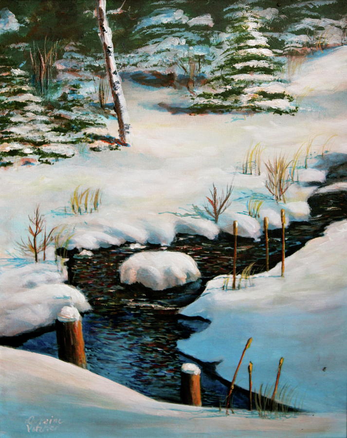  - winter-stream-lorraine-vatcher