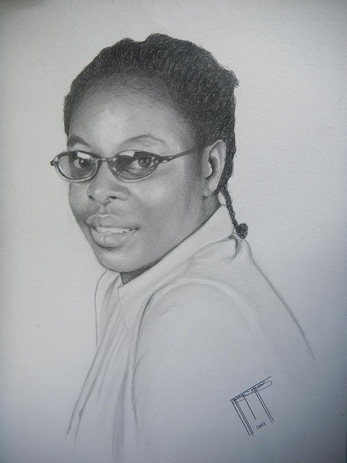 Woman In Glasses by Jeffrey Samuels