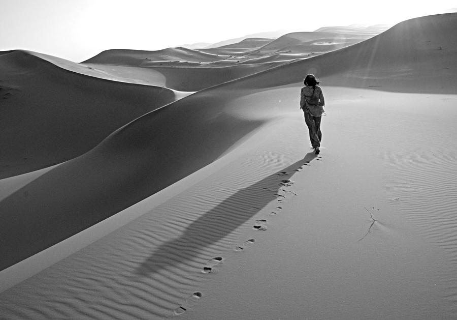 Woman In Desert