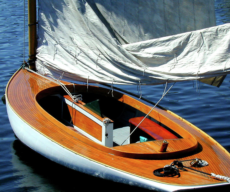 Wooden Sailboat 1 is a photograph by Gary Adkins which was uploaded on 
