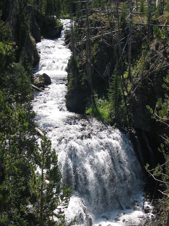 wyoming waterfalls