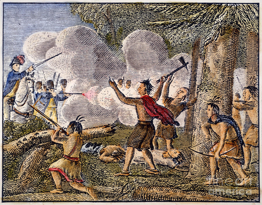 Yamasee War, 1715 by Granger