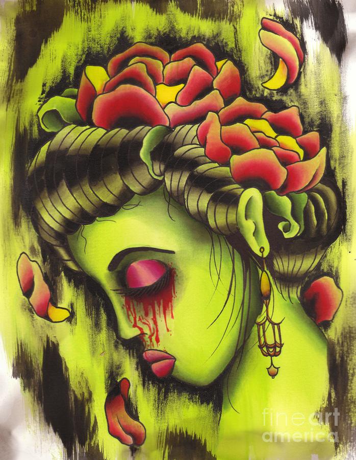 Zombie Girl No2 By Lauren B