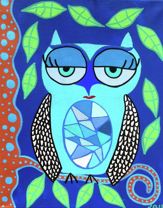 Owl Blue