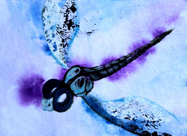 Abstract+dragonfly+art