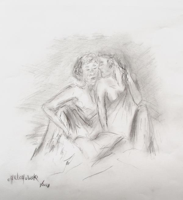 drawings of lovers