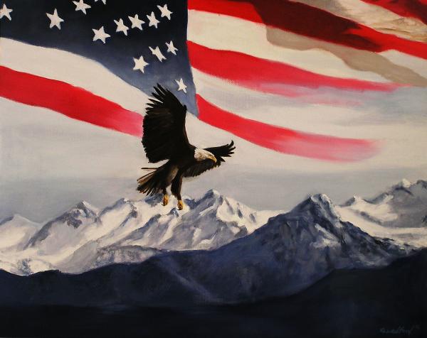 patriotic eagle photos