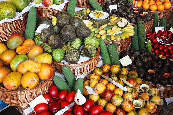 fruit stand tropical fruit fruit stand tropical fruit