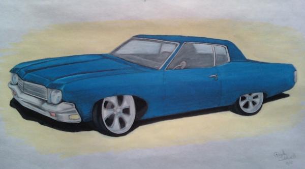 Chevy Impala Drawings