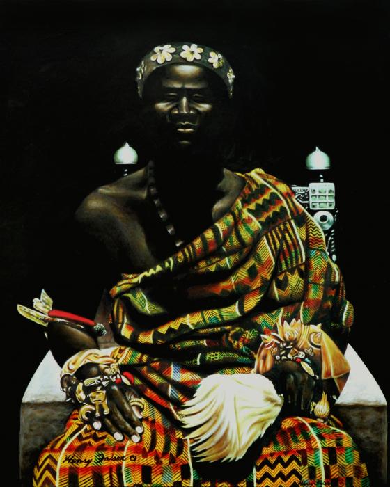 African Prince Painting  - African Prince Fine Art Print