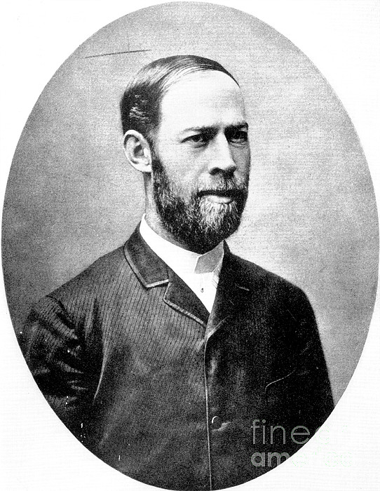 Heinrich Rudolf Hertz, German Physicist Print By Science Source