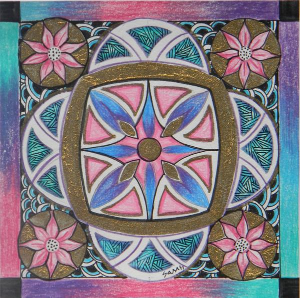 20th Lotus Flower Drawing